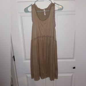 My Story Tan Long Top